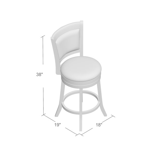 Darby Home Co Edinburgh Swivel Bar and Counter Stool & Reviews Wayfair